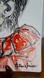 Piatto in Ceramica di Deruta Pinocchio quadrato 46 cm - immagine 10