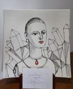 Piatto in Ceramica di Deruta Madonna Lignea quadrato 46 cm - immagine 9