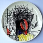 Piatti in Ceramica di Deruta unici 46 cm