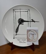 Piatto in Ceramica di Deruta Omaggio a Giacometti 46 cm - immagine 6