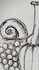 Piatto in Ceramica di Deruta Natura Morta 46 cm - immagine 7