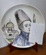 Piatto in Ceramica di Deruta Venezia 42 cm - immagine 6