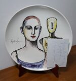 Piatto in Ceramica di Deruta Madonna Lignea 42 cm - immagine 8