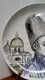 Piatto in Ceramica di Deruta Venezia 42 cm - immagine 7