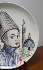 Piatto in Ceramica di Deruta Venezia 42 cm - immagine 8