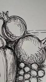 Piatto in Ceramica di Deruta Natura Morta 46 cm - immagine 8