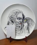 Piatto in Ceramica di Deruta Figura 52 cm - immagine 8