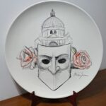 Piatti in Ceramica di Deruta Unici 52 cm