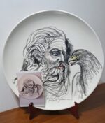 Piatto in Ceramica di Deruta Figura 52 cm - immagine 9