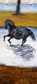 Paesaggio con cavalli e barche a vela - immagine 16