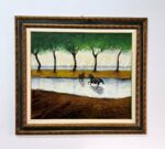 Paesaggio con cavalli e barche a vela - immagine 4