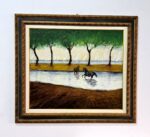 Paesaggio con cavalli e barche a vela - immagine 22