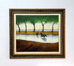 Paesaggio con cavalli e barche a vela - immagine 17