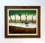 Paesaggio con cavalli e barche a vela - immagine 12