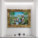 La sacra famiglia con Giovanni il Battista