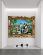 La sacra famiglia con Giovanni il Battista