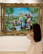 La sacra famiglia con Giovanni il Battista - immagine 10