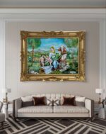 La sacra famiglia con Giovanni il Battista - immagine 8