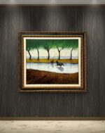 Paesaggio con cavalli e barche a vela - immagine 6