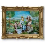 La sacra famiglia con Giovanni il Battista - immagine 16