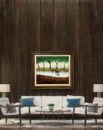 Paesaggio con cavalli e barche a vela - immagine 13