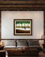 Paesaggio con cavalli e barche a vela - immagine 28